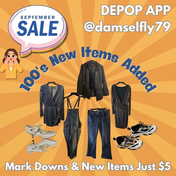 NEW & USED CLOTHES, SHOES, ACCESSORIES, HOME DECOR, VINTAGE FINDS & MORE! - Picture 1 of 1